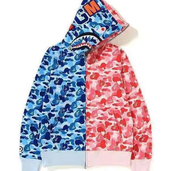 Bape WGM Half and Half Zipup