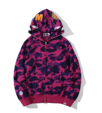 Bape WGM Half and Half Zipup