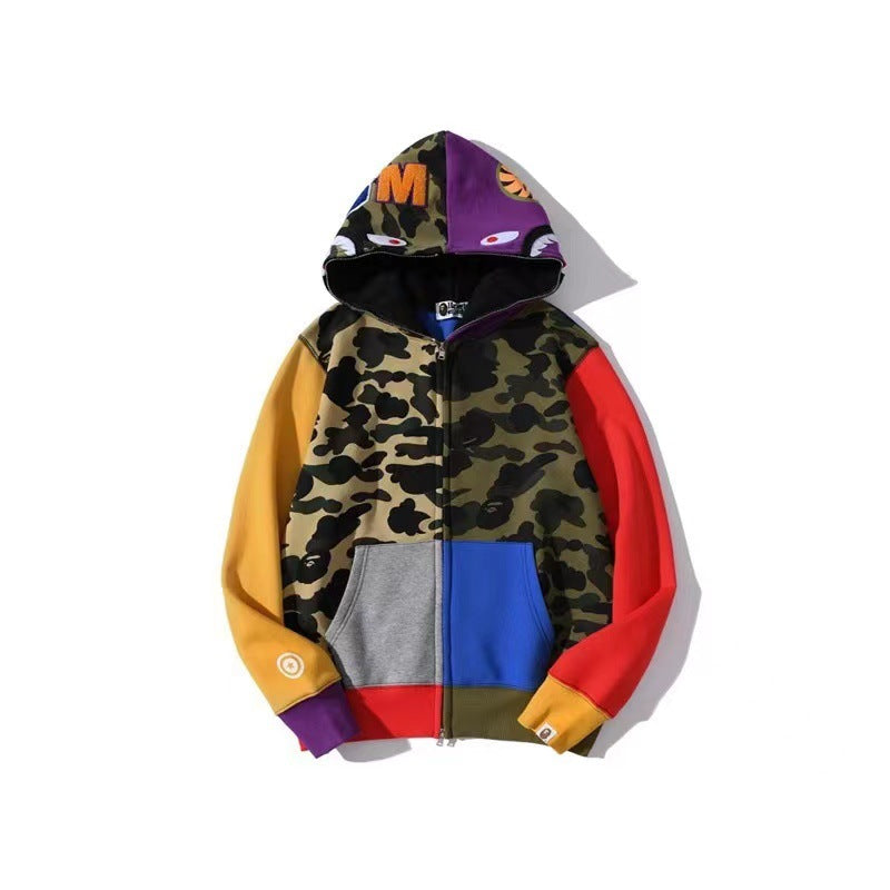 Bape WGM Half and Half Zipup