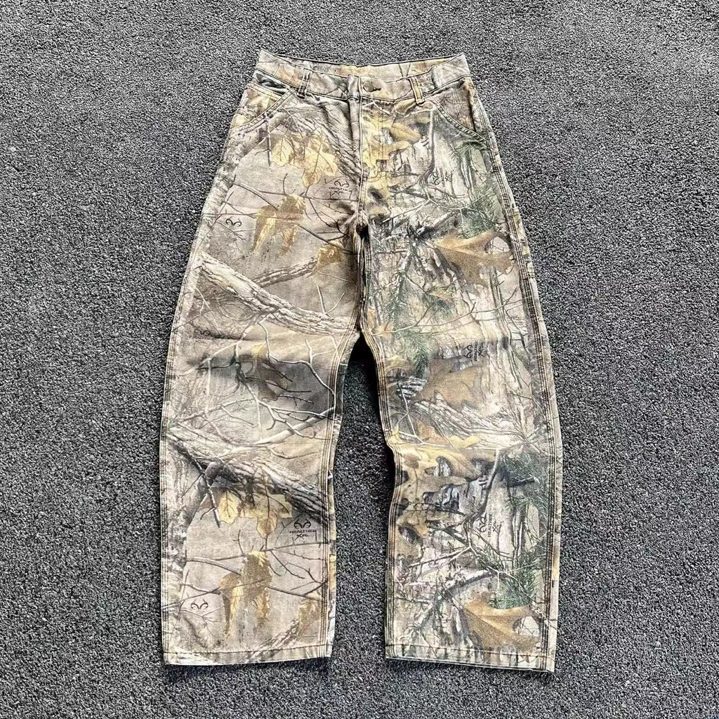 Vintage 90's Carhartt Camo Carpenter Jeans