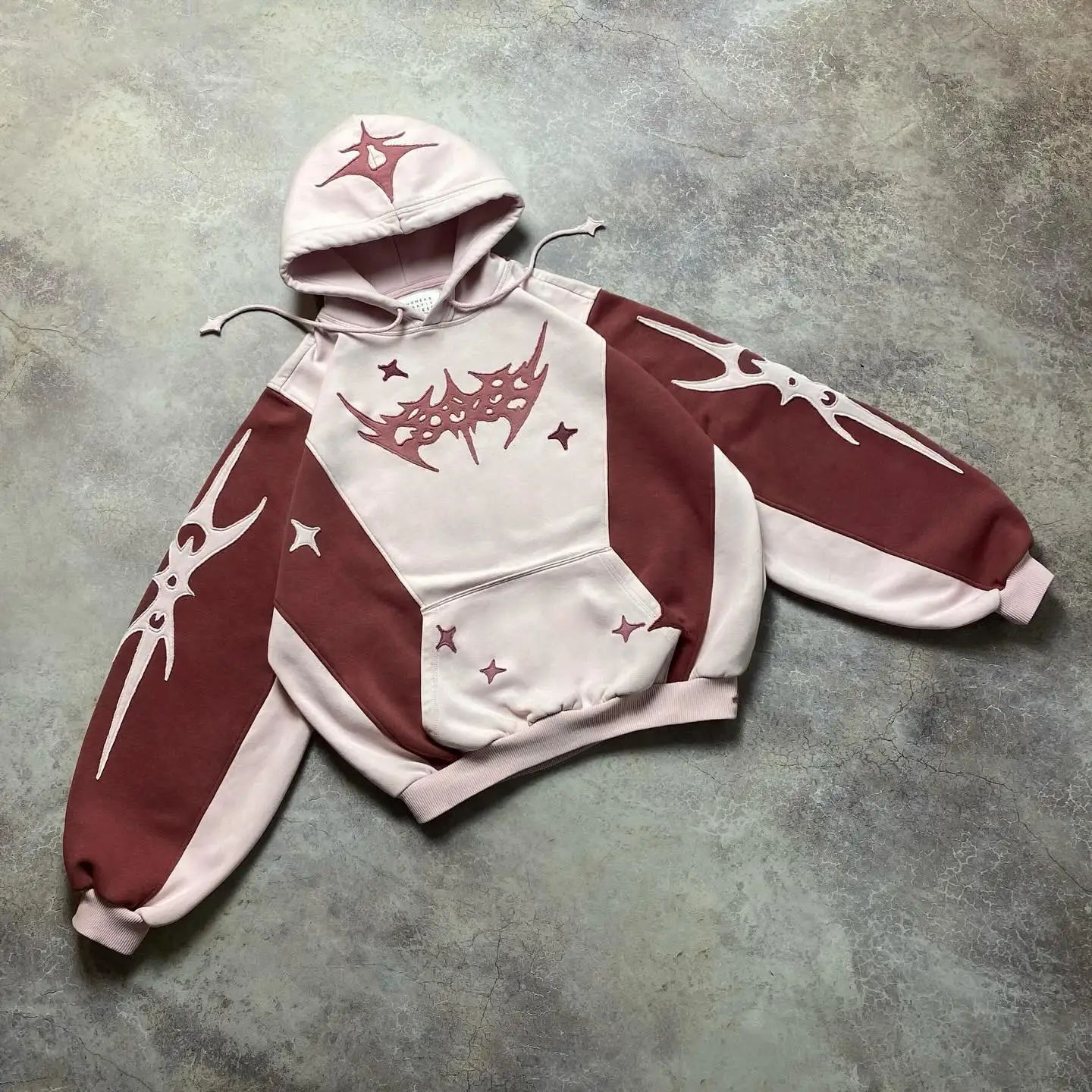 Graphic Baggy Pullover Hoodie