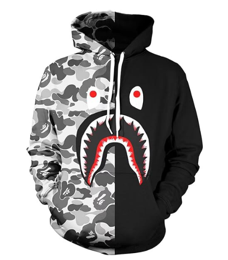 Bape Front Logo Hoodie
