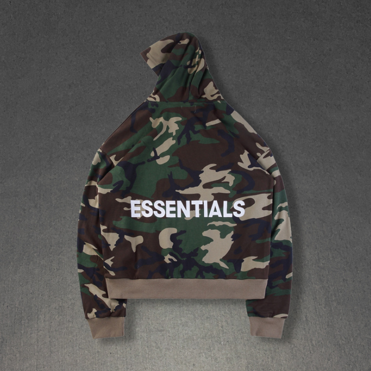 FOG Essentials Hoodie and Letter Print Apparel Set