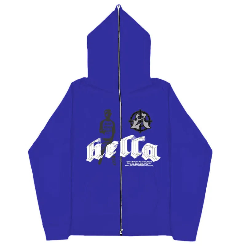 Full Zip Face Cover Hoodie