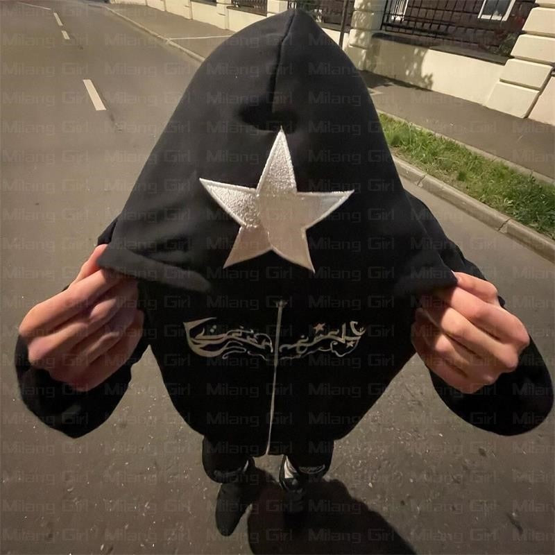 Star Zipup Silver Lined
