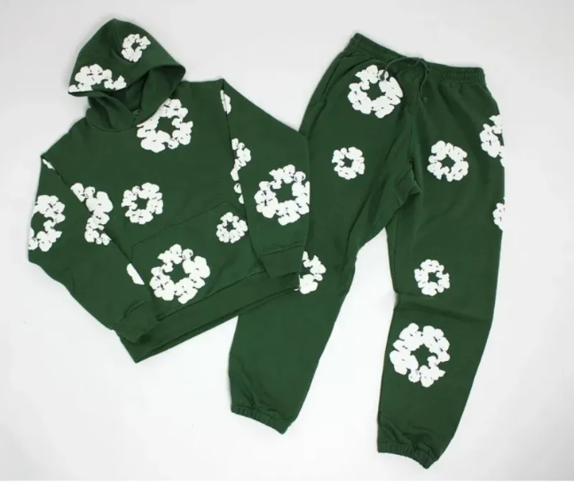 Denim Tears Pants and Hoodie