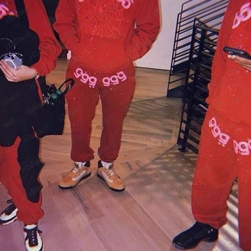 Sp5der Hoodie and Pants