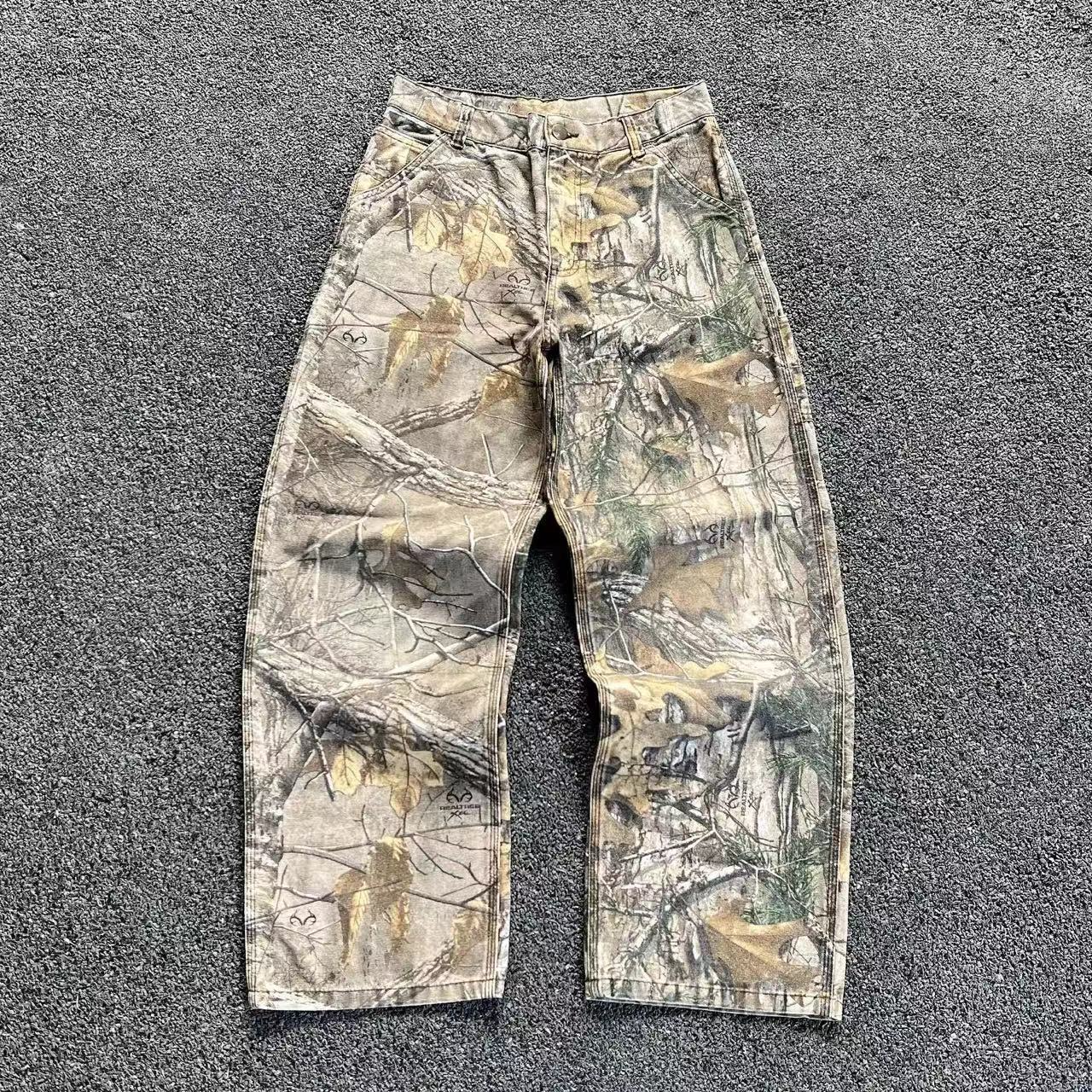 Vintage 90's Carhartt Camo Carpenter Jeans