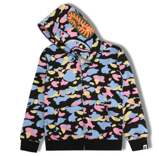 Bape WGM Half and Half Zipup