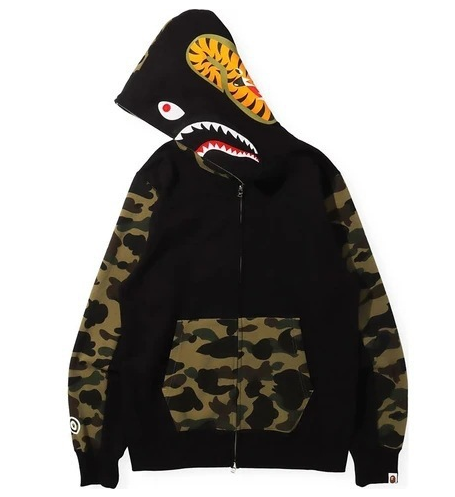 Bape Shark Zipup Hoodie