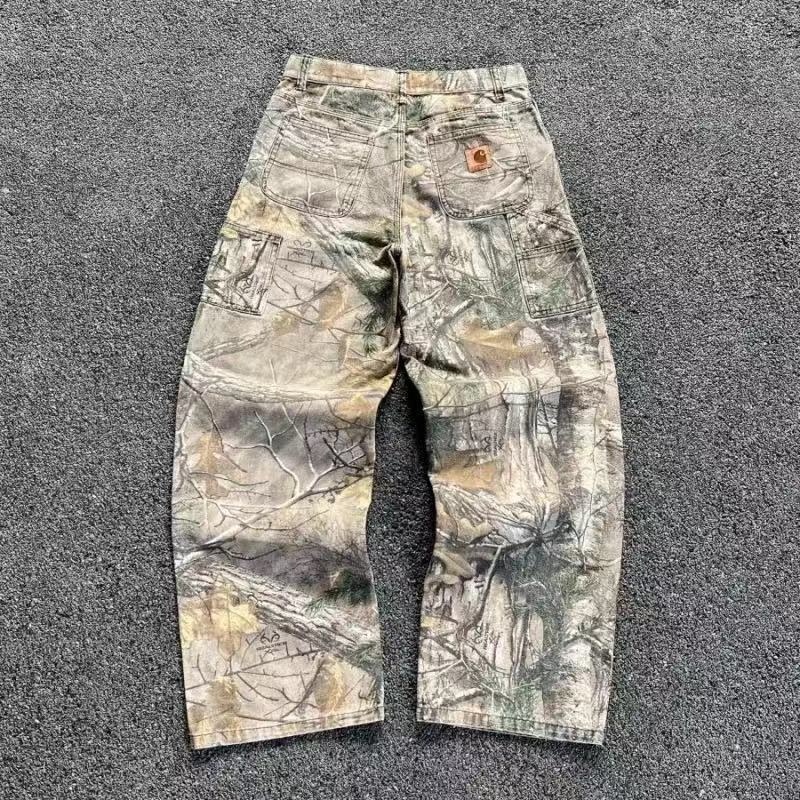 Vintage 90's Carhartt Camo Carpenter Jeans