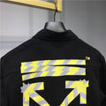 Off-White Arrow Denim Jacket Tape Design