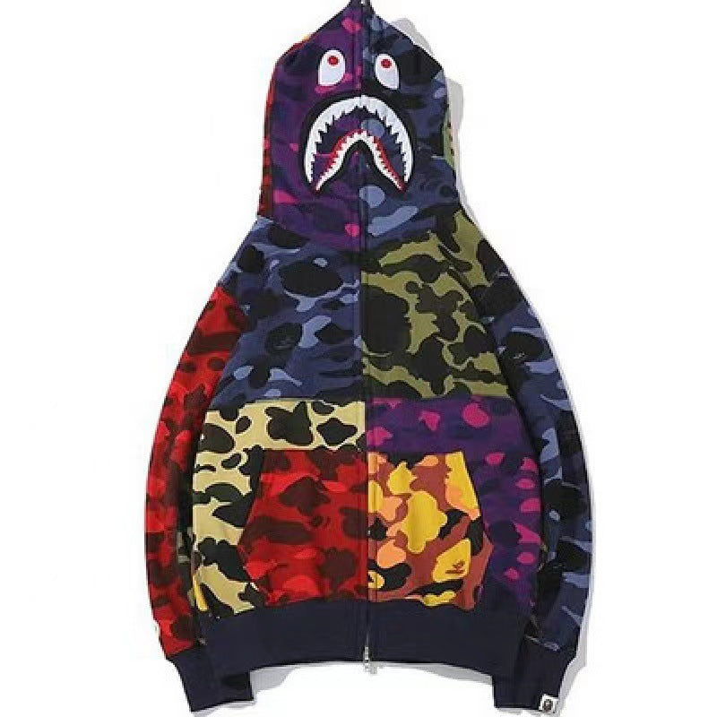 Bape WGM Half and Half Zipup