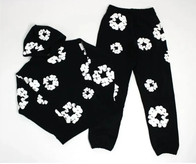 Denim Tears Pants and Hoodie